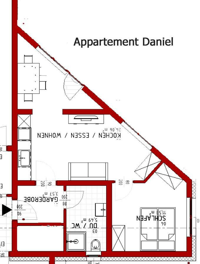 Zugspitzappartements 에르발트 외부 사진